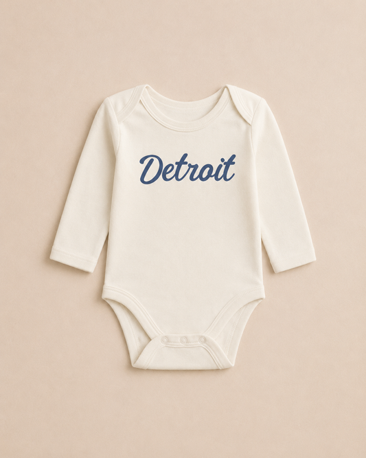 Detroit Long-Sleeve Bodysuit | Coconut Milk