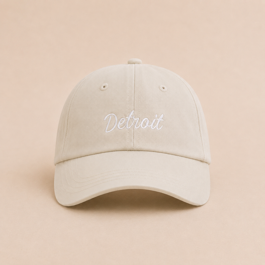 Detroit Adult Hat | Sand